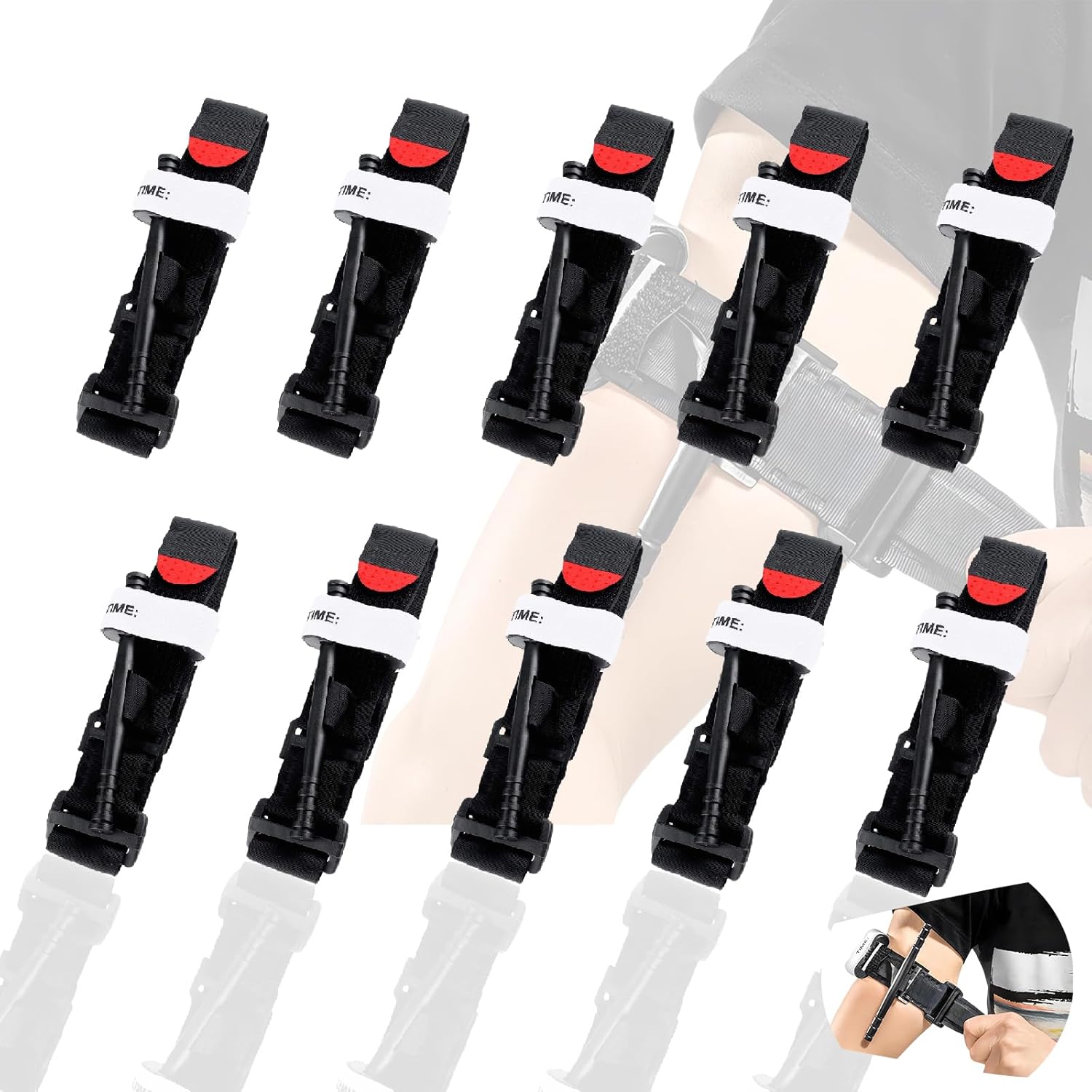 Combat Tourniquet Kit - Fastest, Safest Hemostatic Control