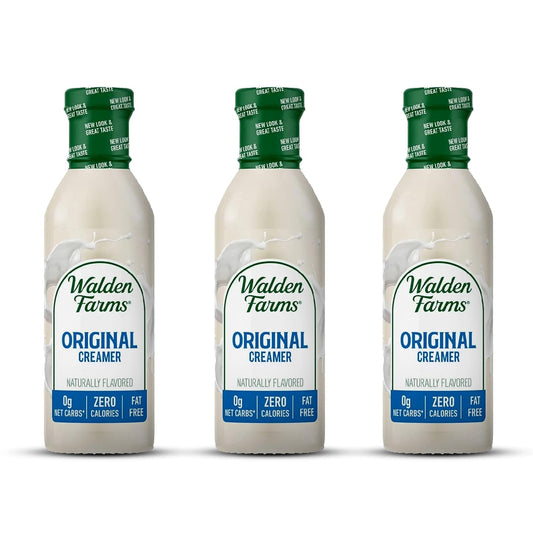 Walden Farms Original Coffee Creamer Trio - Sugar-Free Bliss