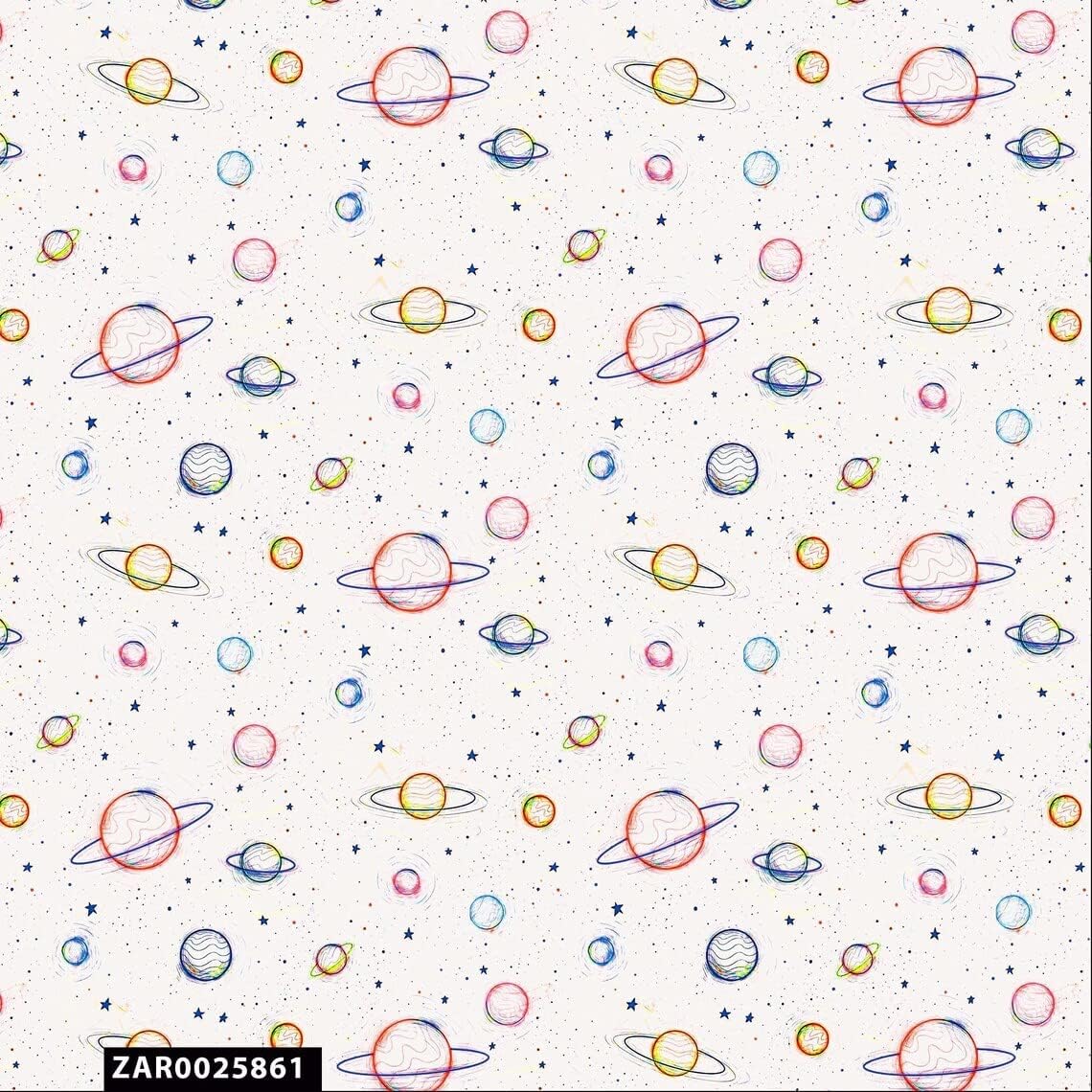 100% Combed Cotton Printed Fabric by Texco for Quilting & Crafts
