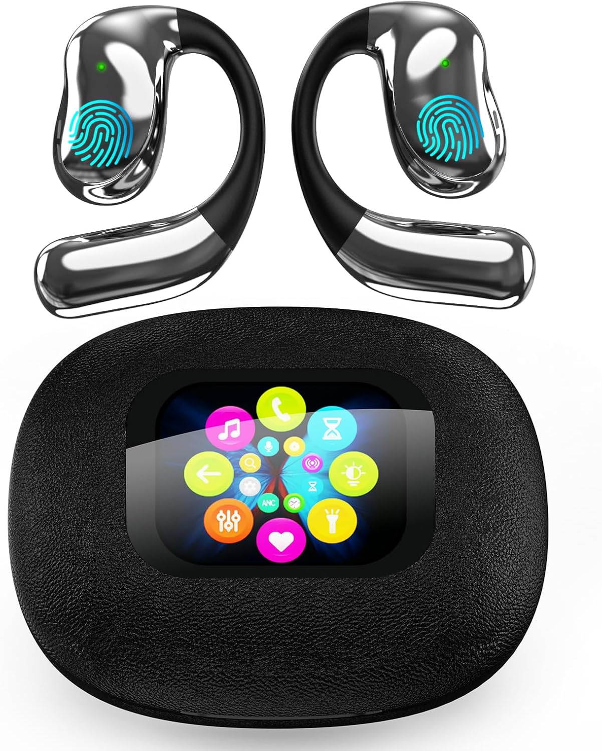 Plubedo AI Translator Earbuds: 144 Languages, Touchscreen, Long Battery Life