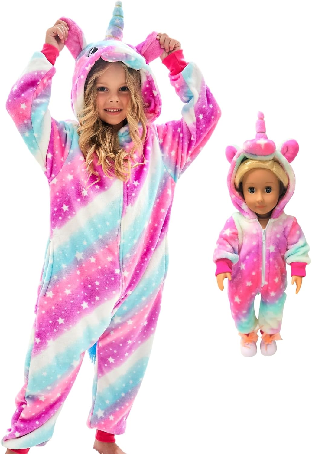 FZOSM Cute Girls Unicorn Halloween Costume Cosplay Onesie Review