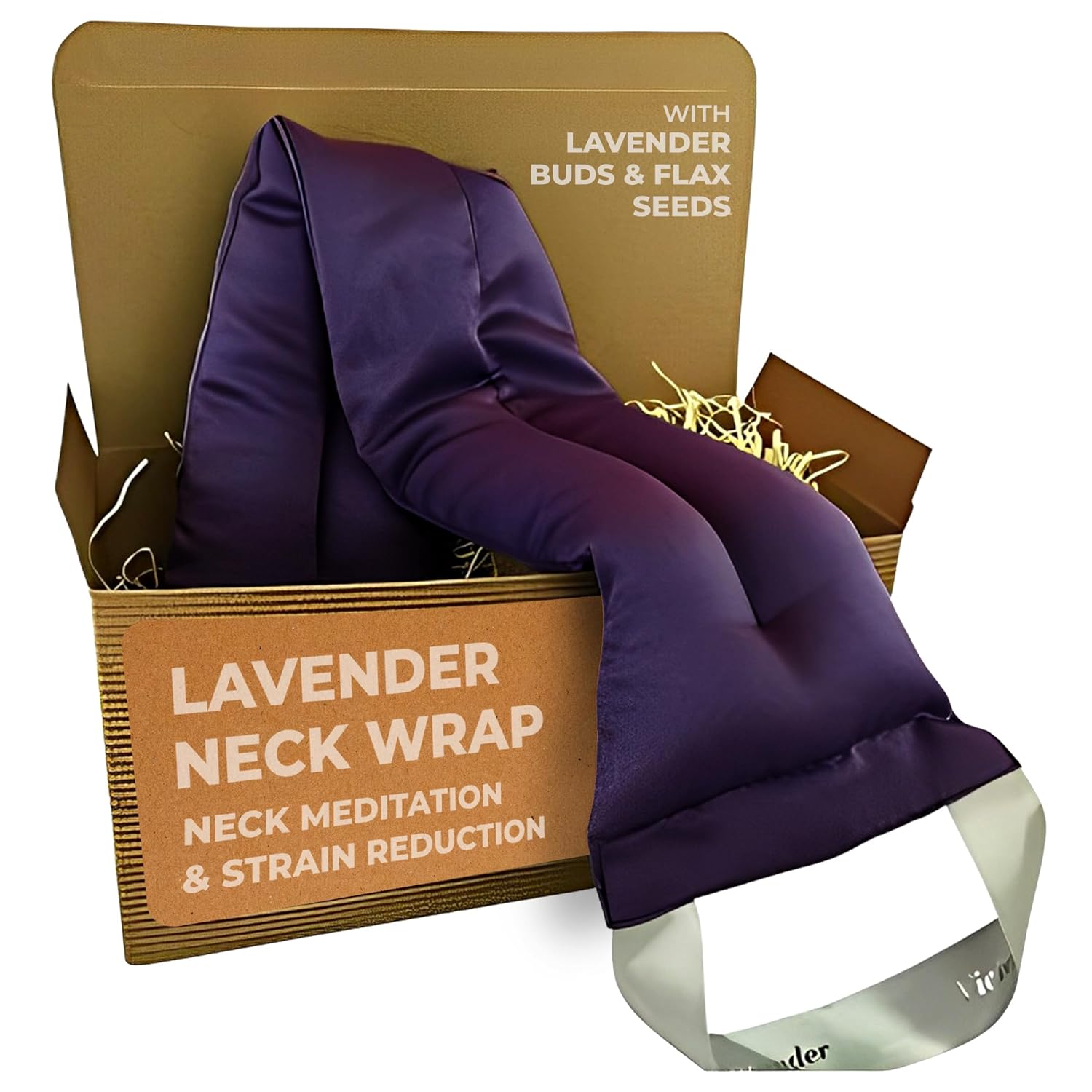 Organic Lavender Neck Wrap - Stress & Pain Relief