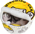 Ramen Noodle Dog & Cat Bed - Cozy Faux Fur Calming Nest
