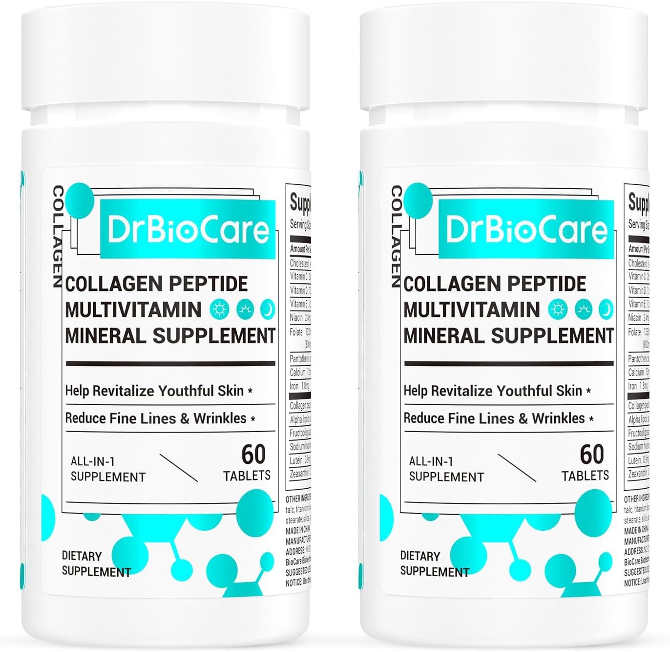 Collagen Peptides for Women - Beauty Supplement with Vitamins