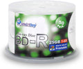 Smartbuy 100-Disc 25GB 6X BD-R Blu-Ray Hub Printable - High Capacity