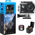AKASO EK7000 4K30FPS Action Camera - Rugged 131ft Waterproof