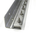 Strip Curtain Door Hanger 3 ft - 304 Stainless Steel Universal Mount