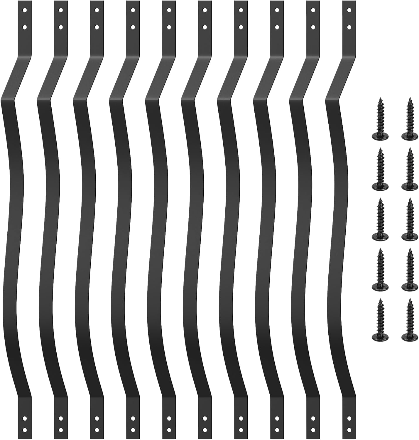 61 Pack Metal Deck Spindles for Stylish Outdoor Railing