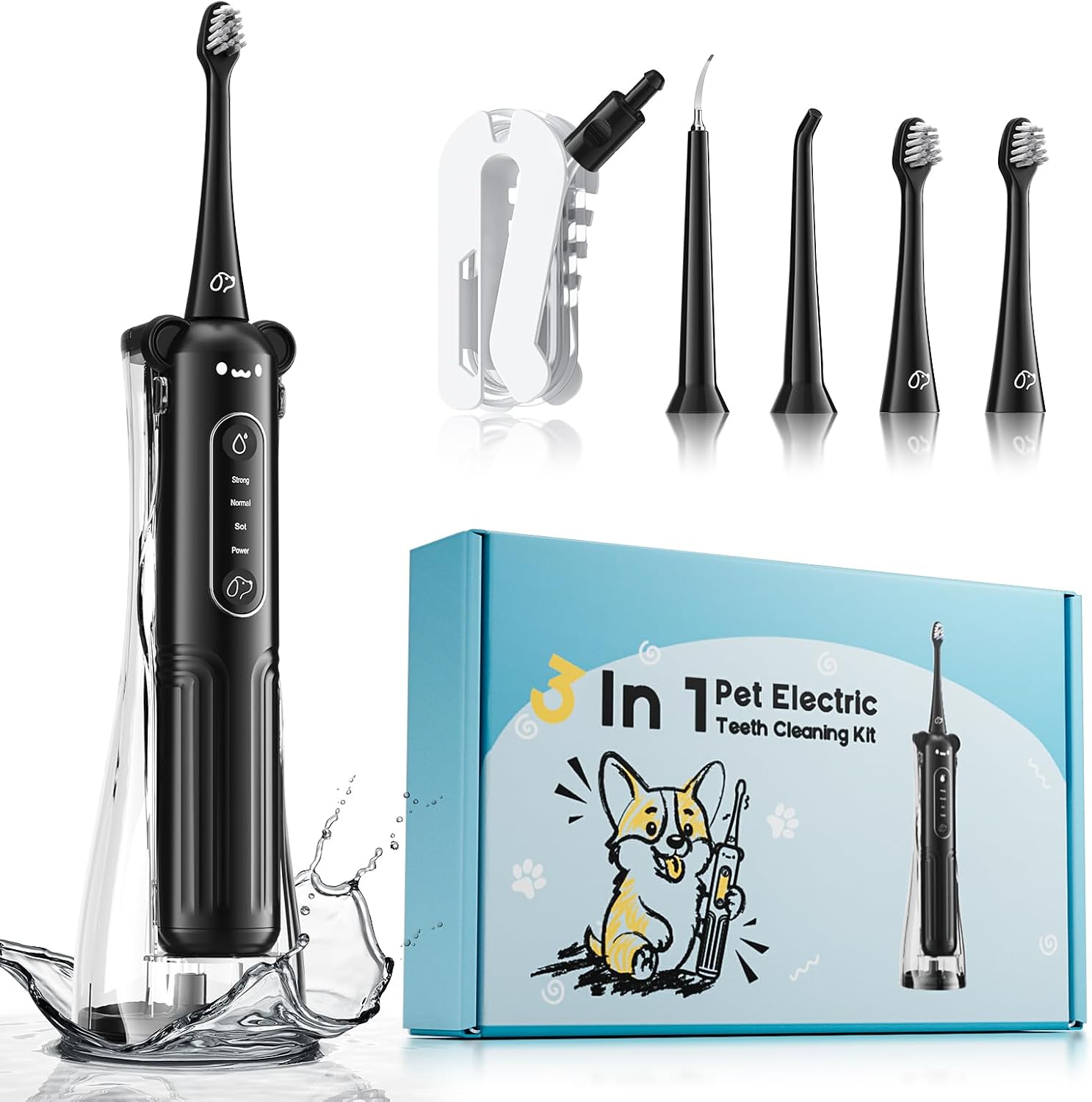 Puppy Tooth Brushing Kit for Effective Dog Teeth Cleaning