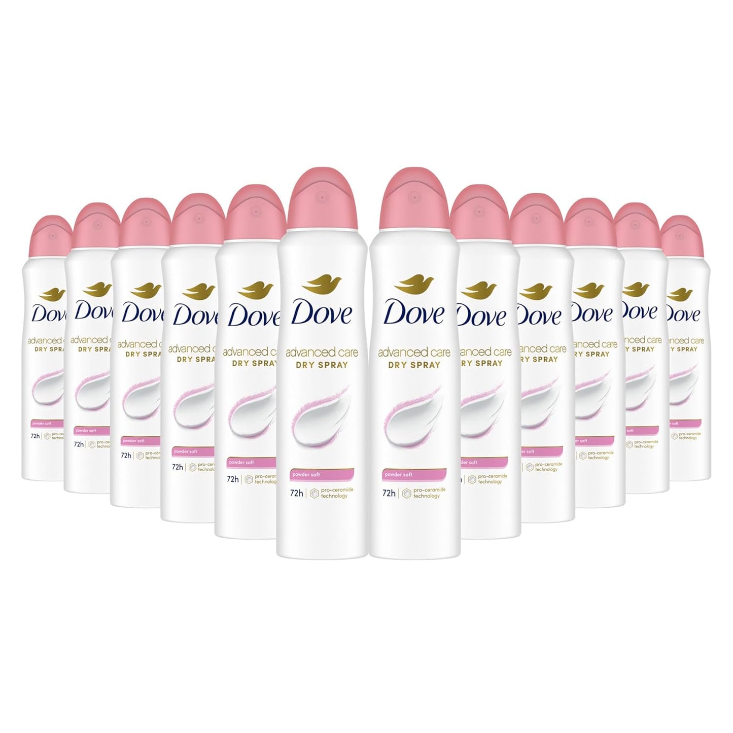 Dove Advanced Care Antiperspirant Deodorant Spray for Soft Skin