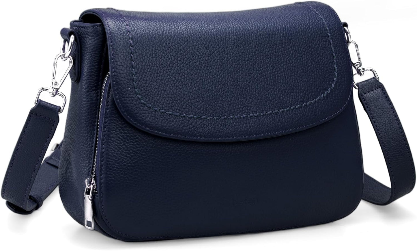 Genuine Leather Crossbody Bags with RFID Wallet for Women