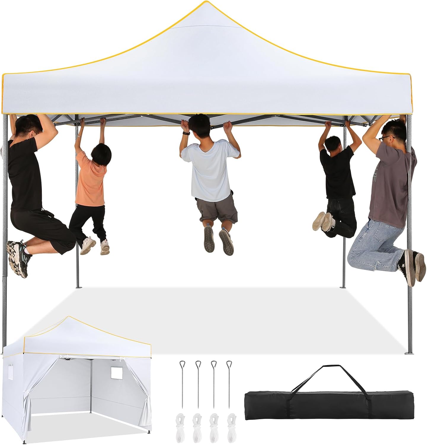 COBIZI 10x10 Pop Up Canopy - Heavy Duty & Waterproof