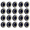 4 in Polyurethane Shopping Cart Wheels 20 Pack - Durable Quiet Roll