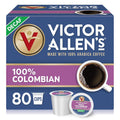 Victor Allen's Coffee Decaf 100% Colombian Medium Roast - 80 Pods
