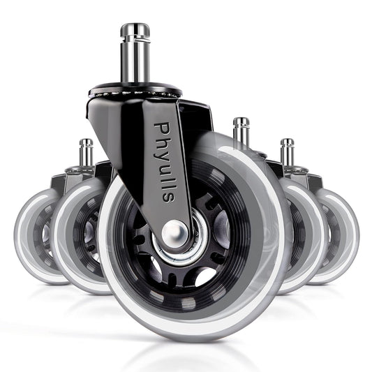 Smooth & Silent Phyulls Chair Casters