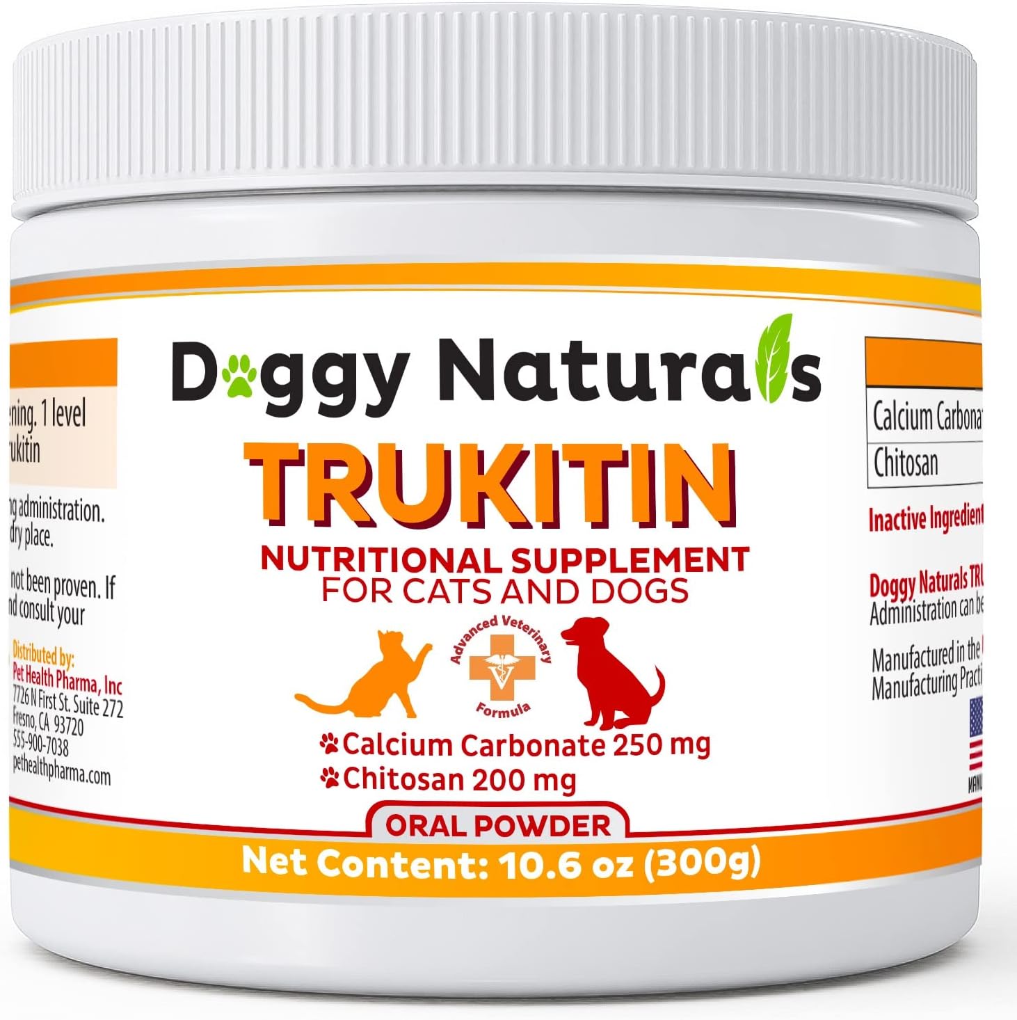Trukitin Chitosin Based Phosphate Binder for Cats & Dogs