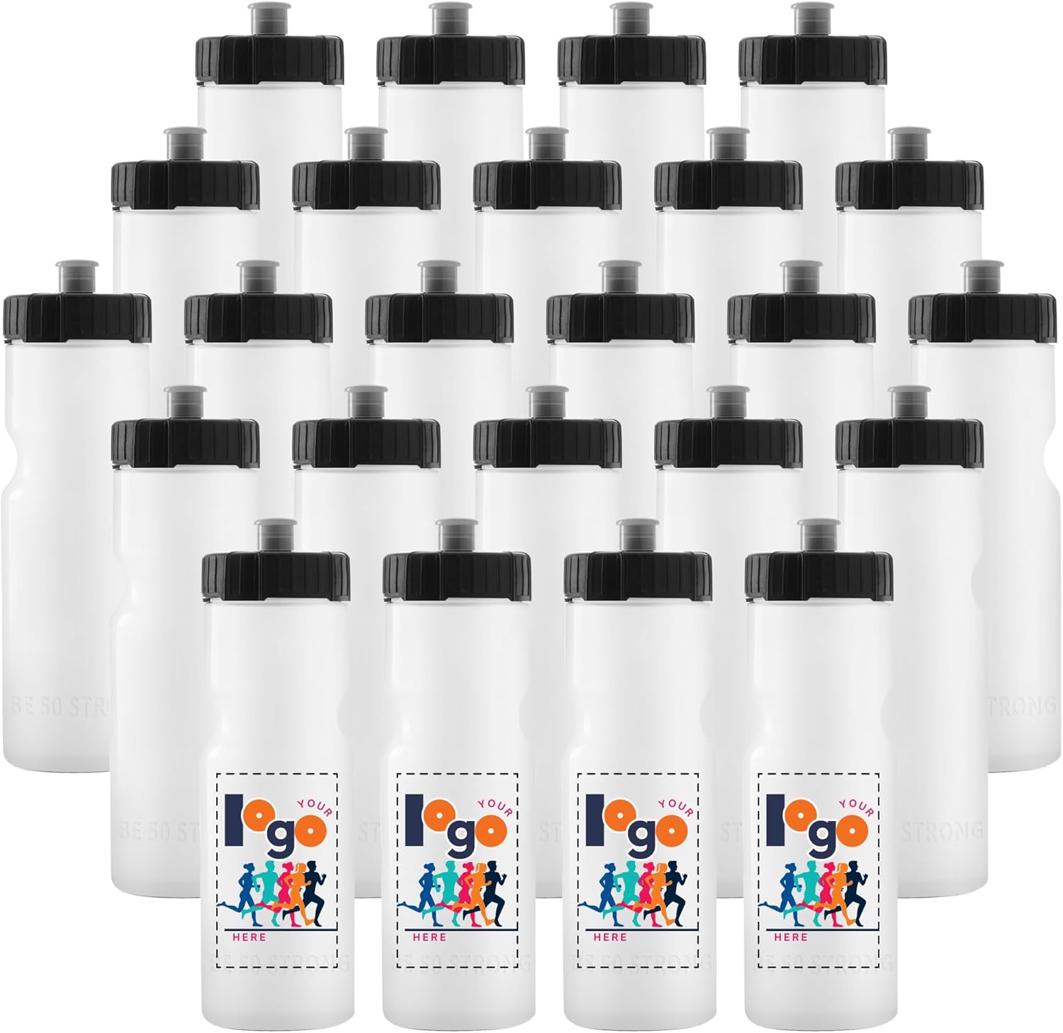 Durable 22 oz BPA-Free Sports Water Bottles for All Activities