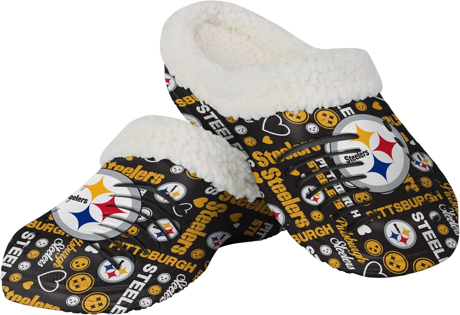 FOCO Women's NFL Team Logo Sherpa Lined Love Shoe Clogs Review