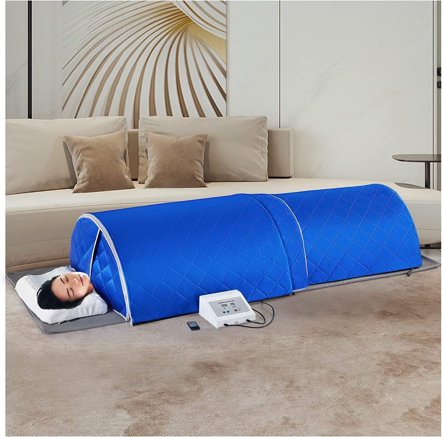 Portable Infrared Sauna Dome: 360 Heat Therapy