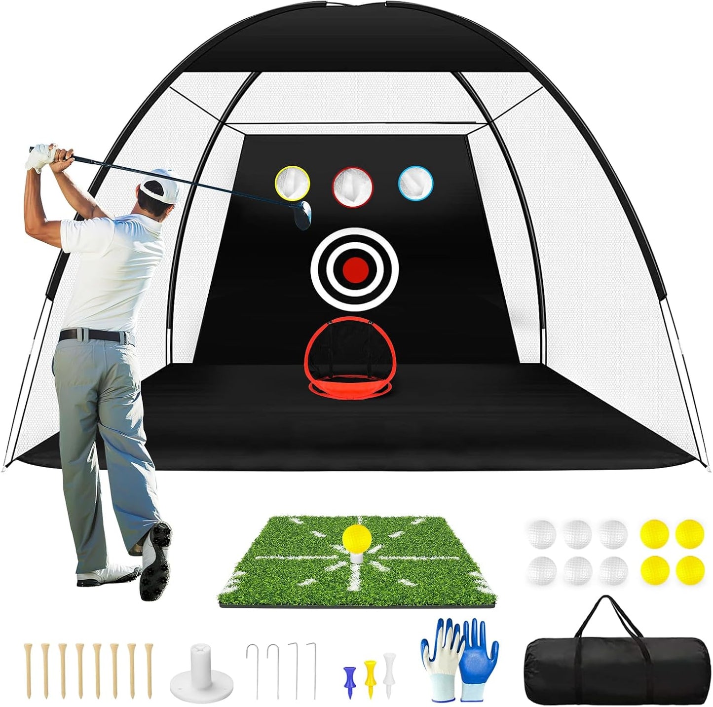 Portable Golf Practice Set for Precision Training