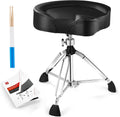 Drum Throne Heavy Duty Height Adjustable Motorcycle Style - Stable