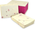 Nepali Cherish Lokta Paper Greeting Card Set - 25 Handmade Cards