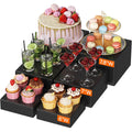 Buffet Risers and Stands Up to 7.8 in - Nesting Display Cube Set