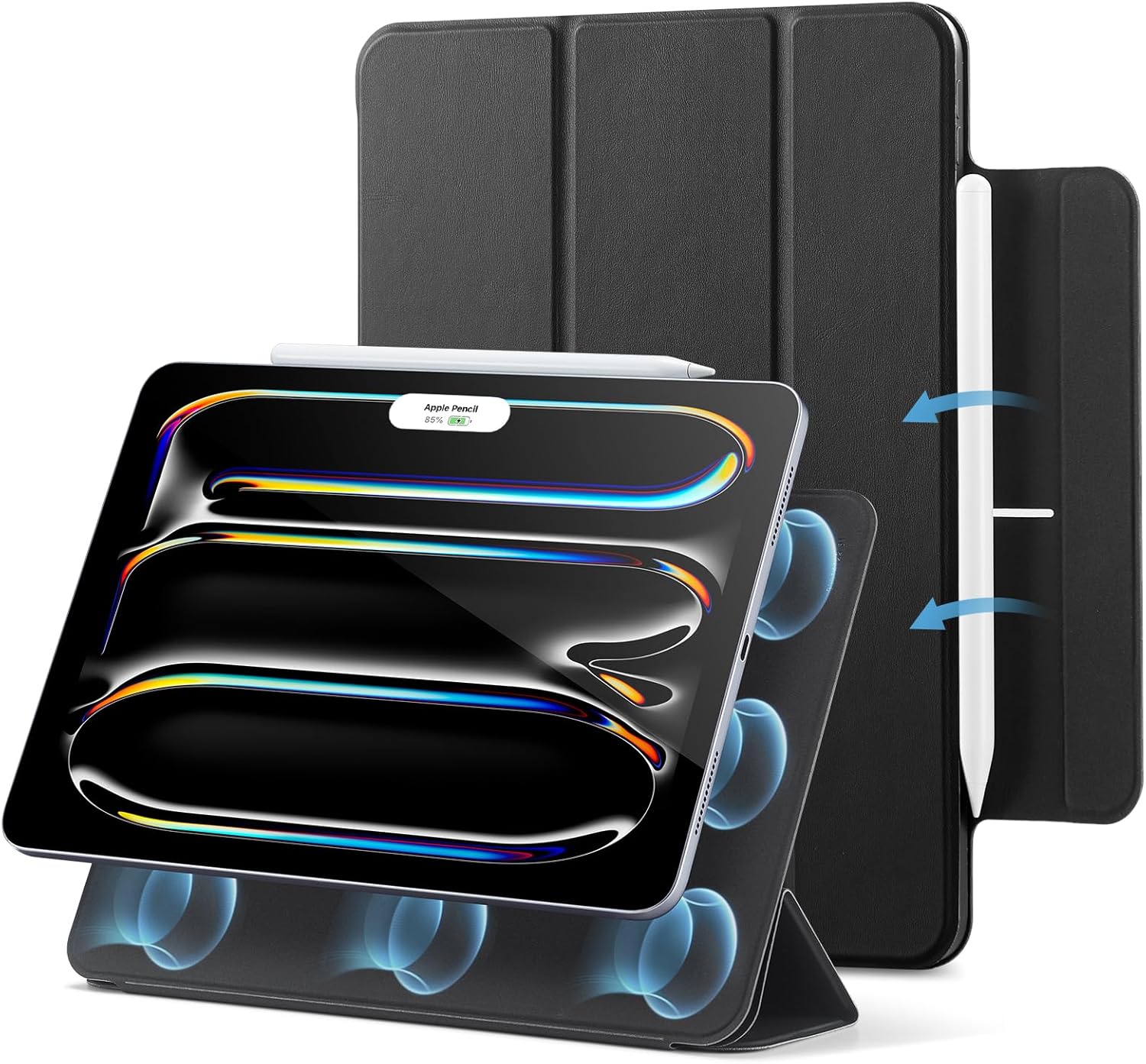 ESR iPad Pro 11 M4 Case: Powerful Magnetic Slim Stand