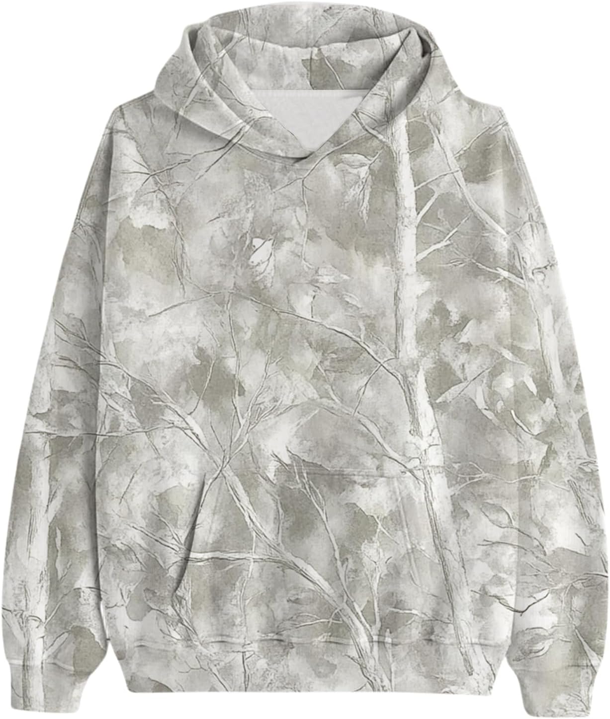 Stylish Maple Leaf Hoodie by Kubbon