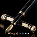 Scriveiner Black Lacquer Fountain Pen - Luxury Gift for All
