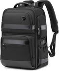 CROSSGEAR 16 Inch Business Laptop Backpack for Men - Travel Ready