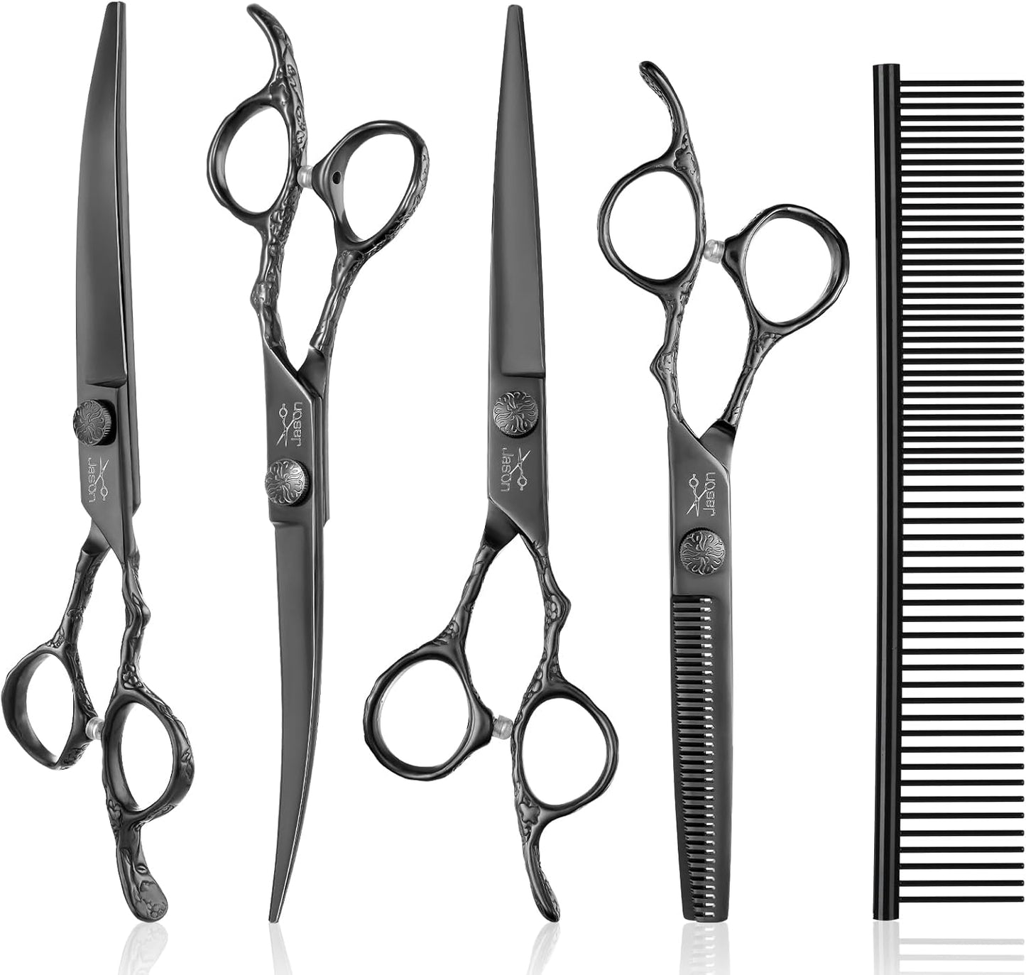 Professional Dog Grooming Scissors Set for Perfect Pet Care