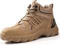 Steel Toe Work Shoes for Men - Breathable High Top Design for Safety