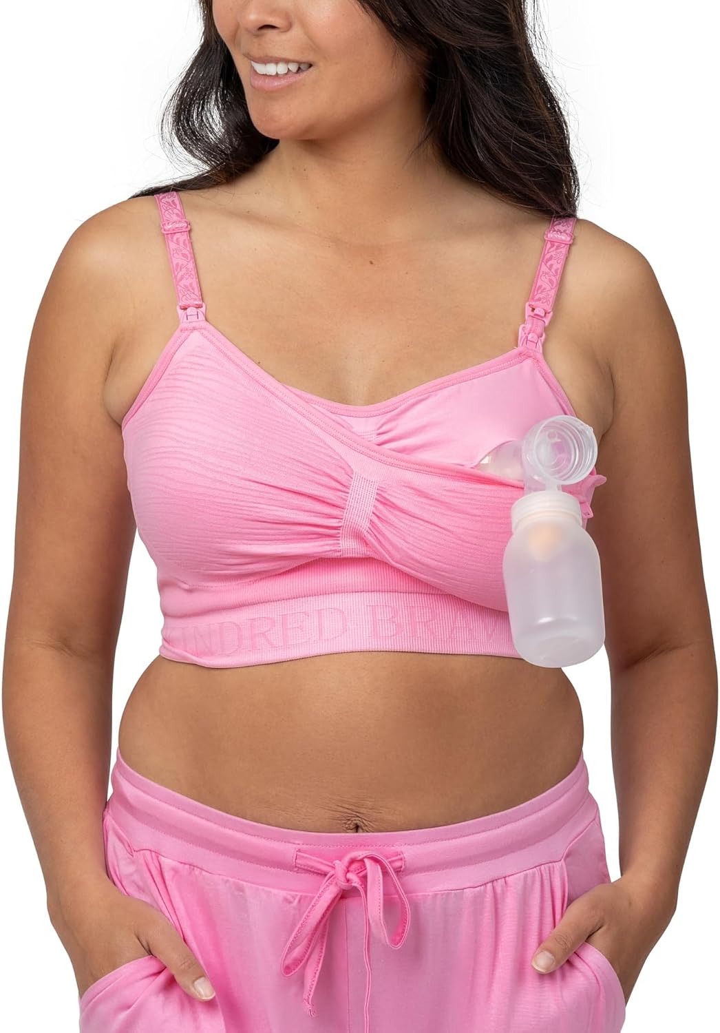Kindred Bravely Sublime Pumping Bra for Nursing Moms Comfort