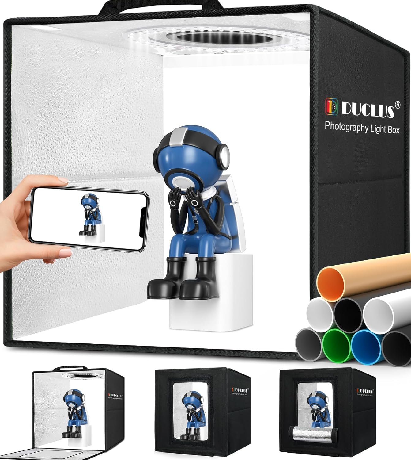 DUCLUS Light Box Photography for Stunning Mini Product Shots
