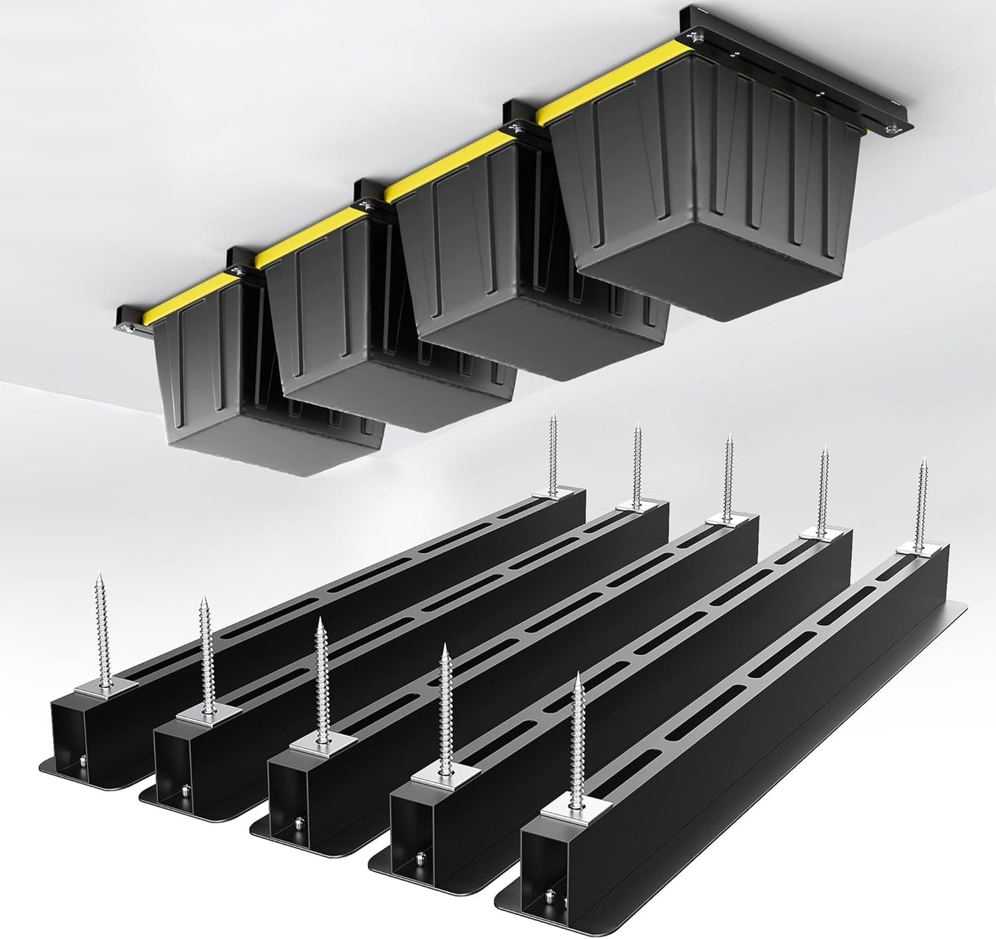 Heavy Duty Ceiling Storage Rack for Garage by EVERHANGER