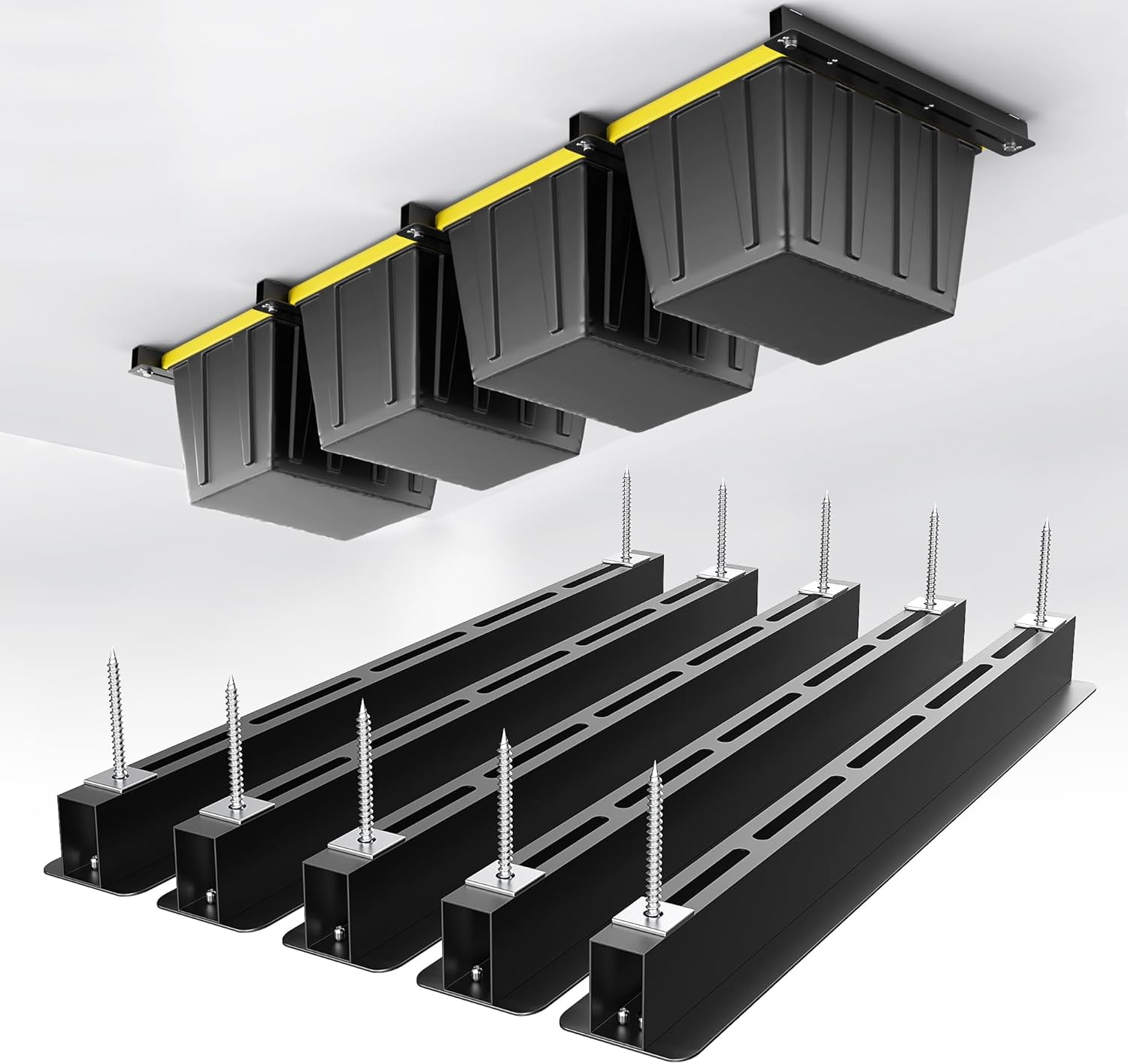 Heavy Duty Ceiling Storage Rack for Garage by EVERHANGER