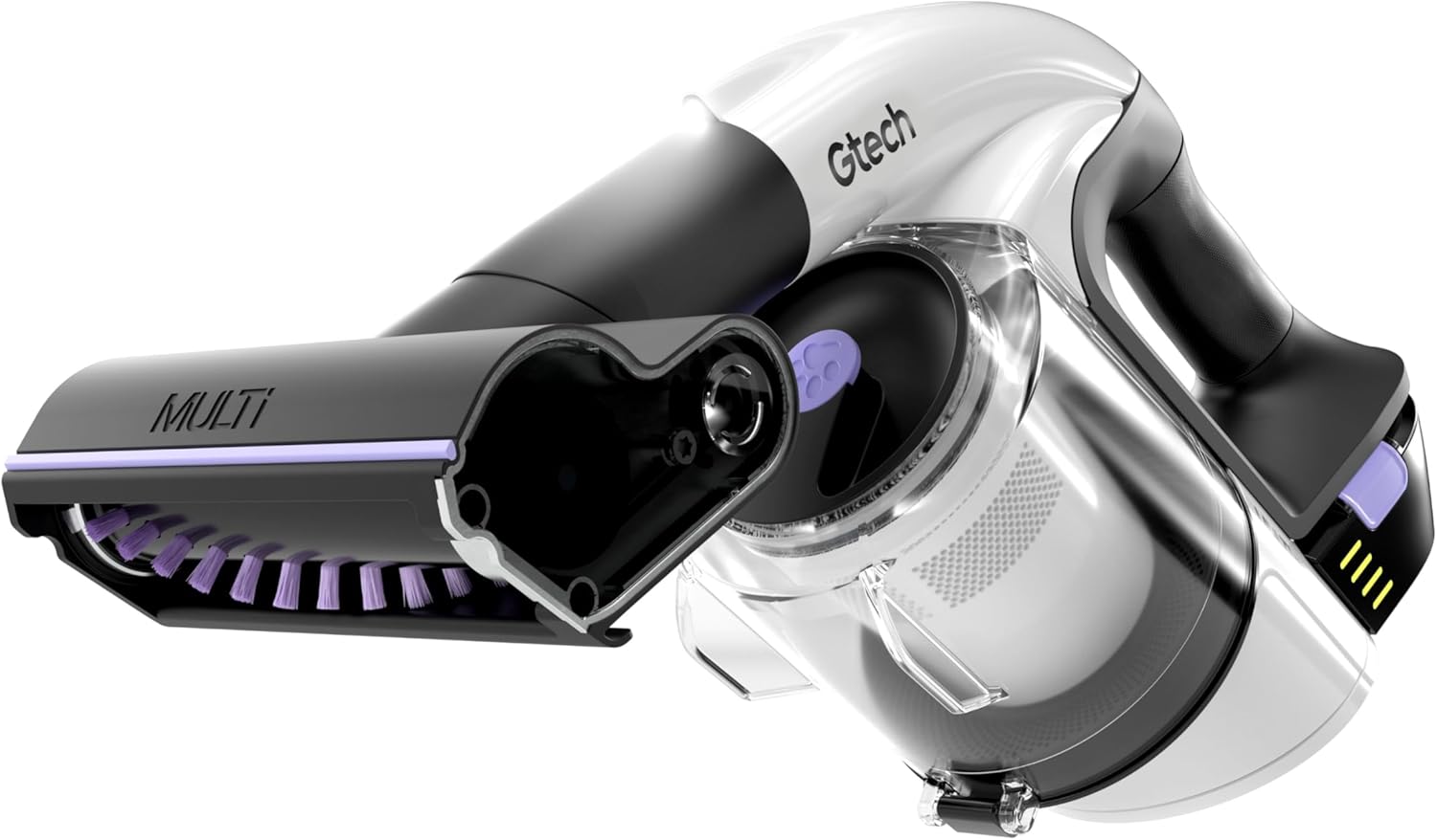 Gtech Platinum Handheld Vacuum | Reinforced Aluminum | Powered Brush | 30 Mins Runtime