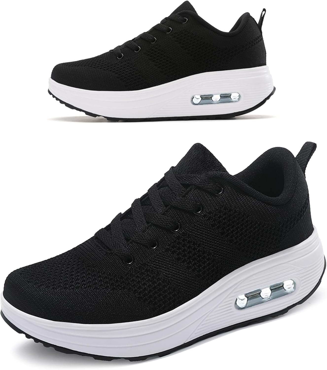 RUIDENG Platform Sneakers for Women with Air Cushion Comfort