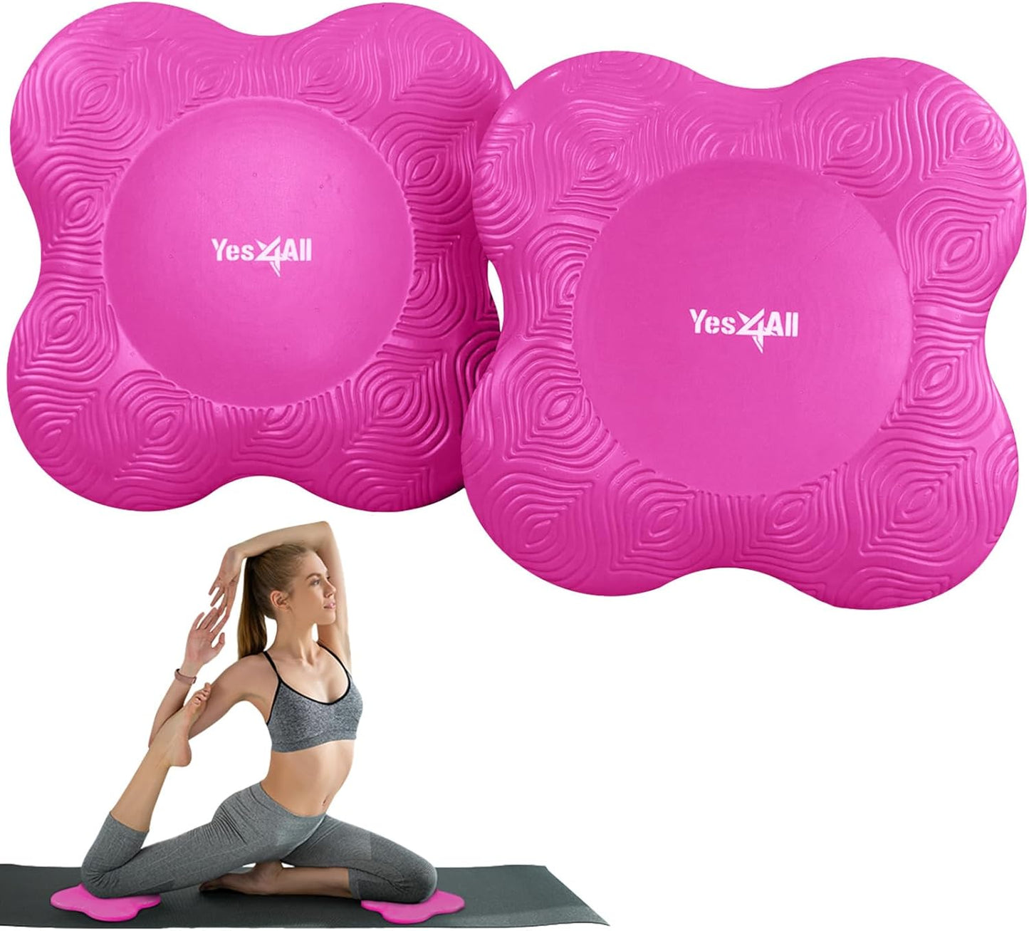 Extra Thick Yoga Knee Pads for Ultimate Comfort