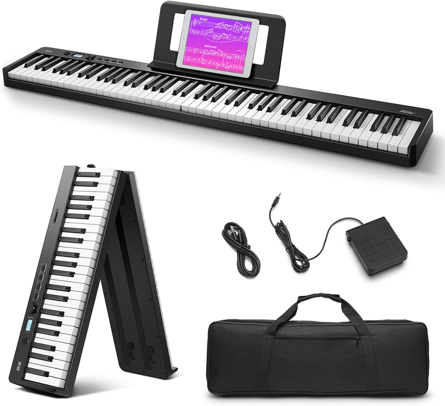 Eastar EP-10 Foldable 88-Key Bluetooth Piano
