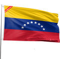 Double Sided Venezuela Flag 4x6ft - Vivid Polyester Parade Flag