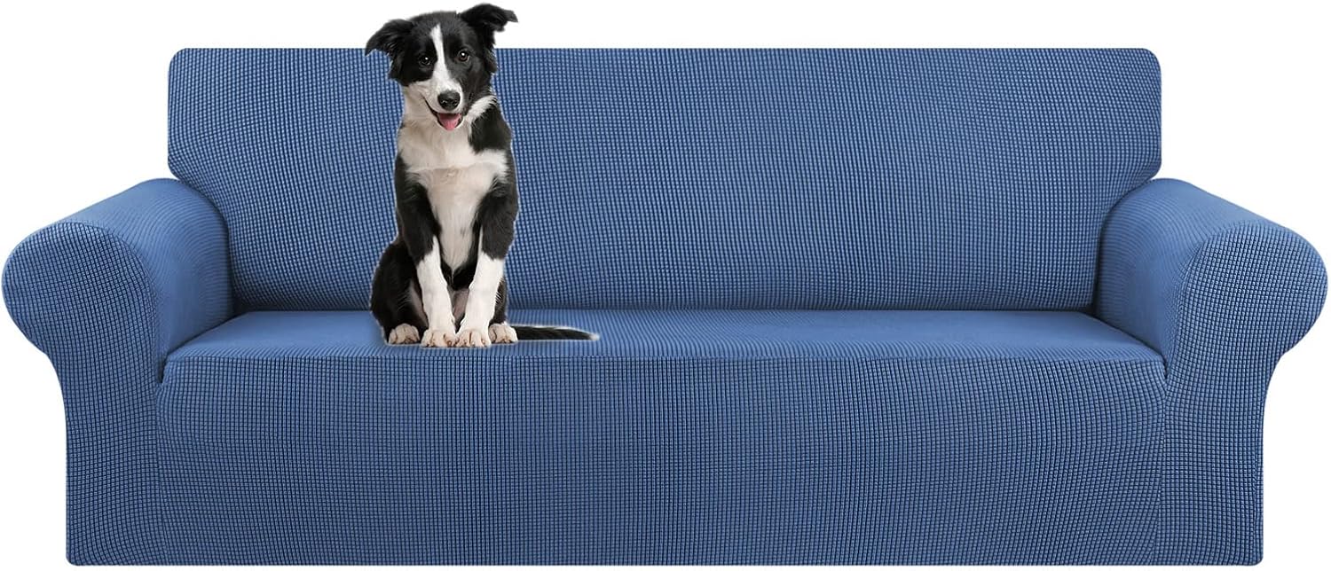 KEKUOU Stretch Oversized Sofa Slipcover for 94-110 in Couches
