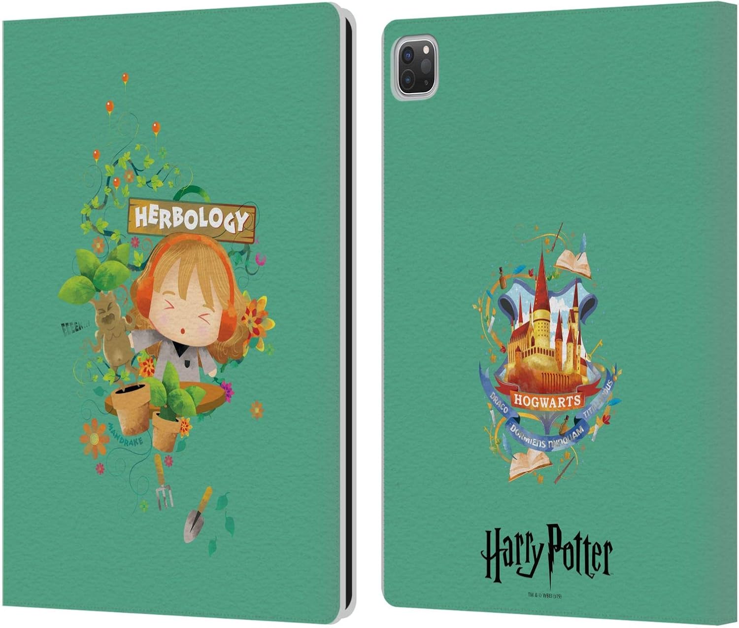 Harry Potter Herbology Leather Wallet Case for iPad Pro 12.9