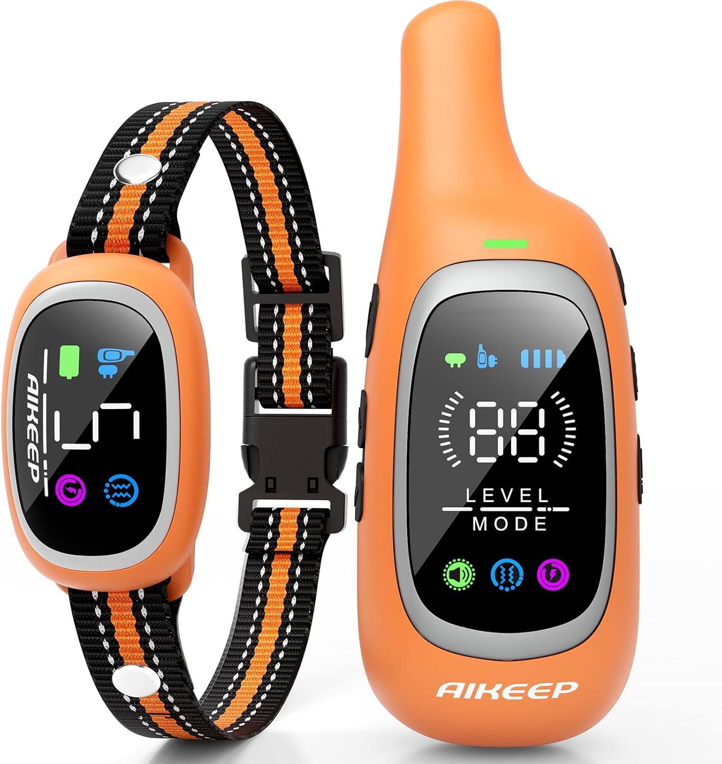 2-in-1 Dog Shock Collar and Bark Collar for Effective Training