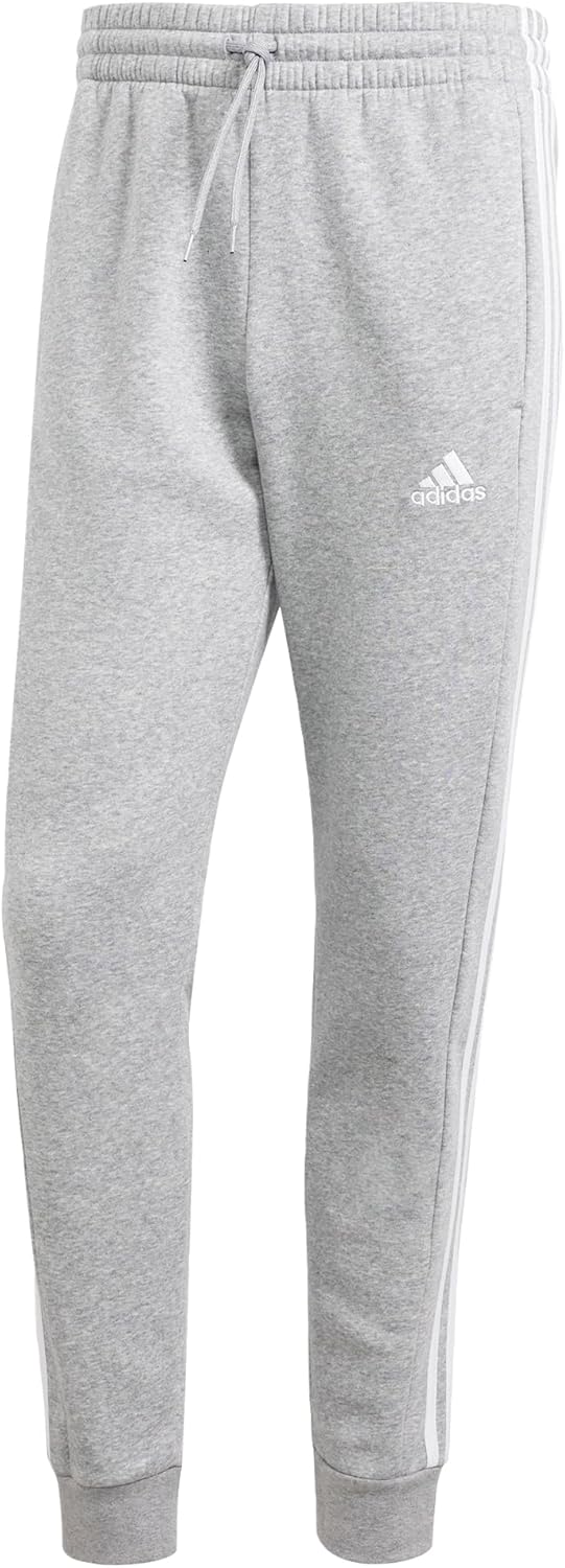 adidas Men's Essentials 3-Stripes Fleece Tapered Pants Review