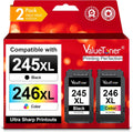 Valuetoner 245XL Ink Cartridge Replacement for Canon Printers