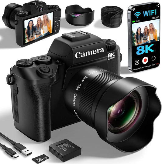 Saneen 8K Camera: Unleash Creative Power