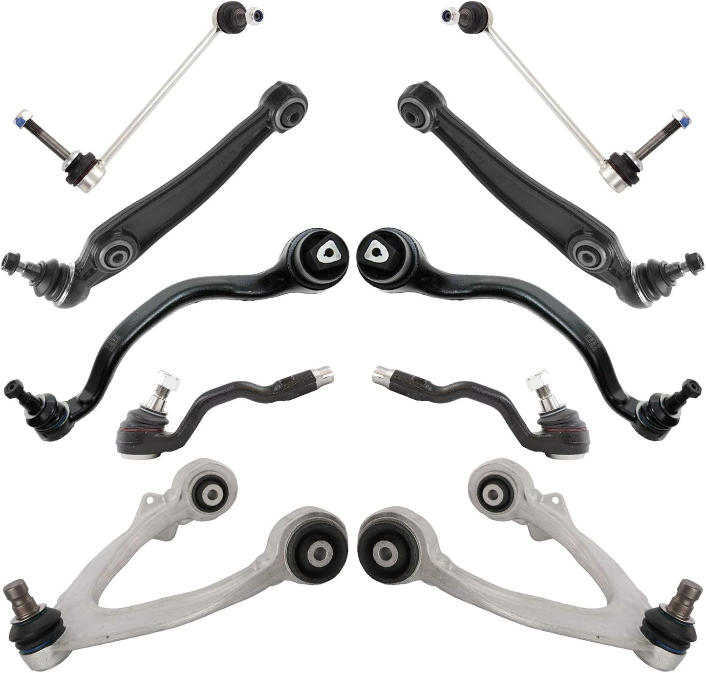 TRQ Front Steering & Suspension Kit for BMW X5 and X6 Models