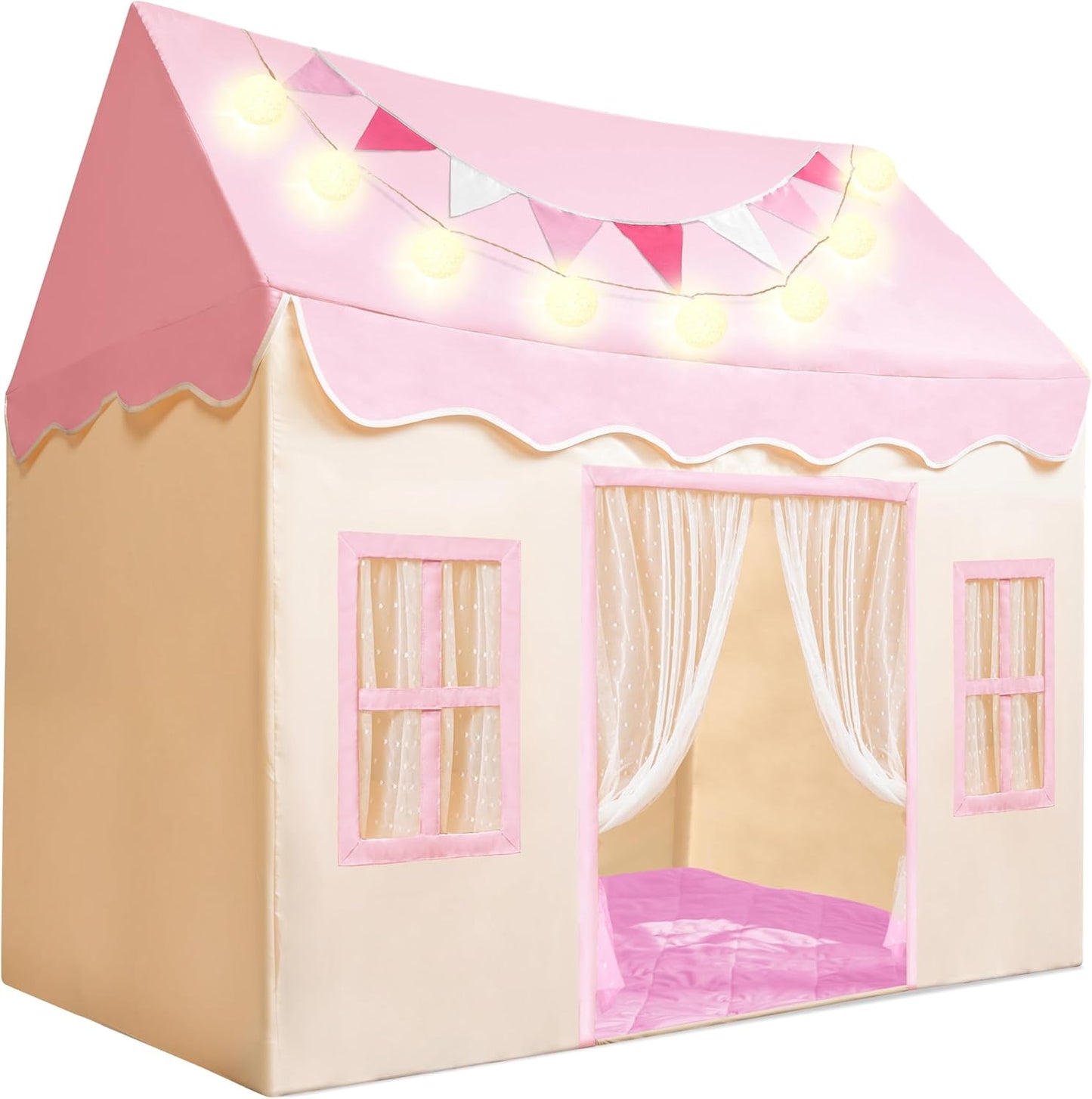 SYNCFUN Kids Play Tent: Private Play Space & LED Lights